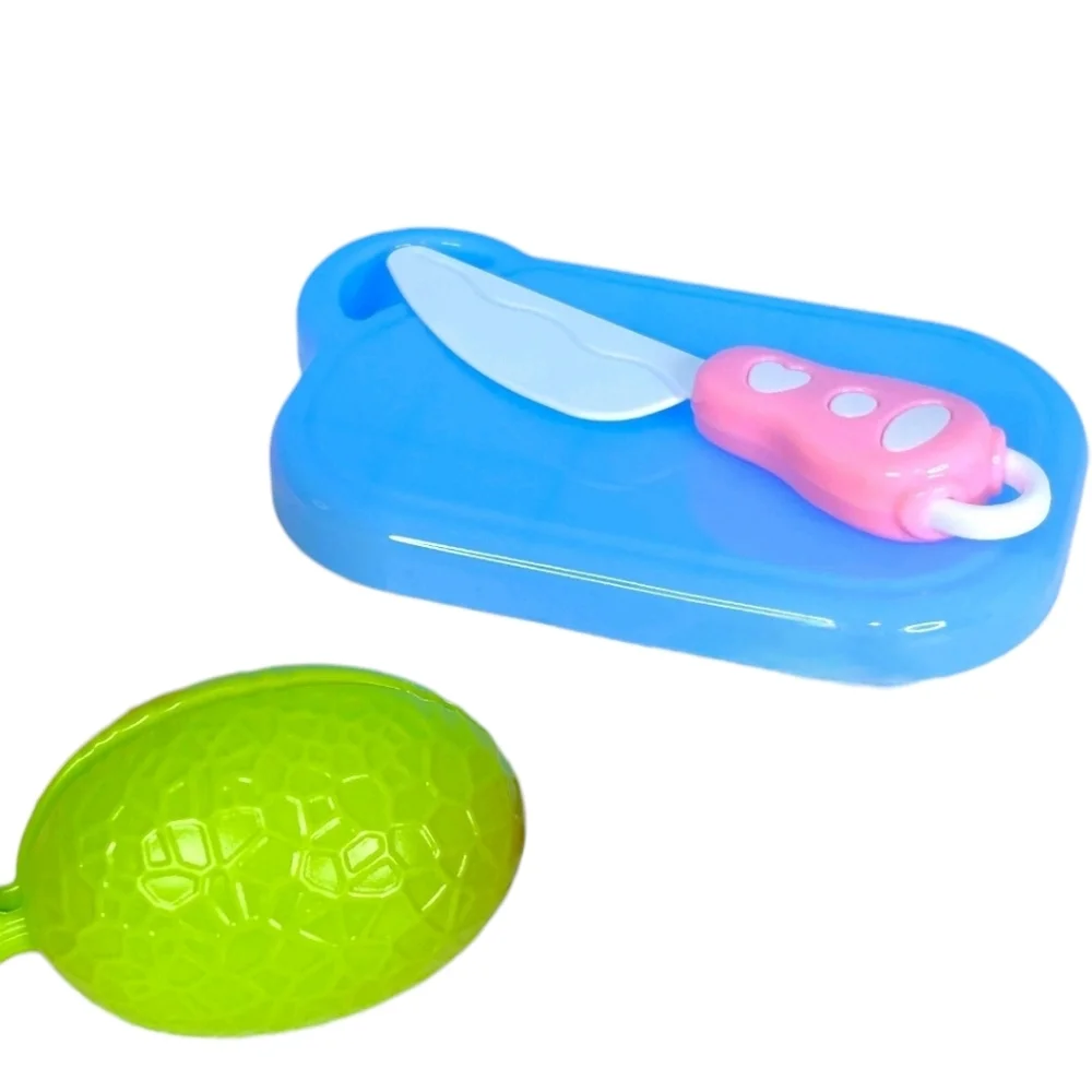 Kids Sliceable Food Set and‎ Frying Pan Play Set Simulation Children's Play Toys